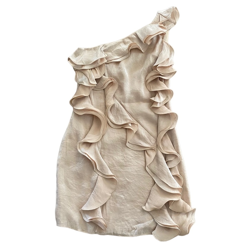 On Sale 🔴 Laundry by Shelli Segal | Ruffle Mini Dress, Size 6